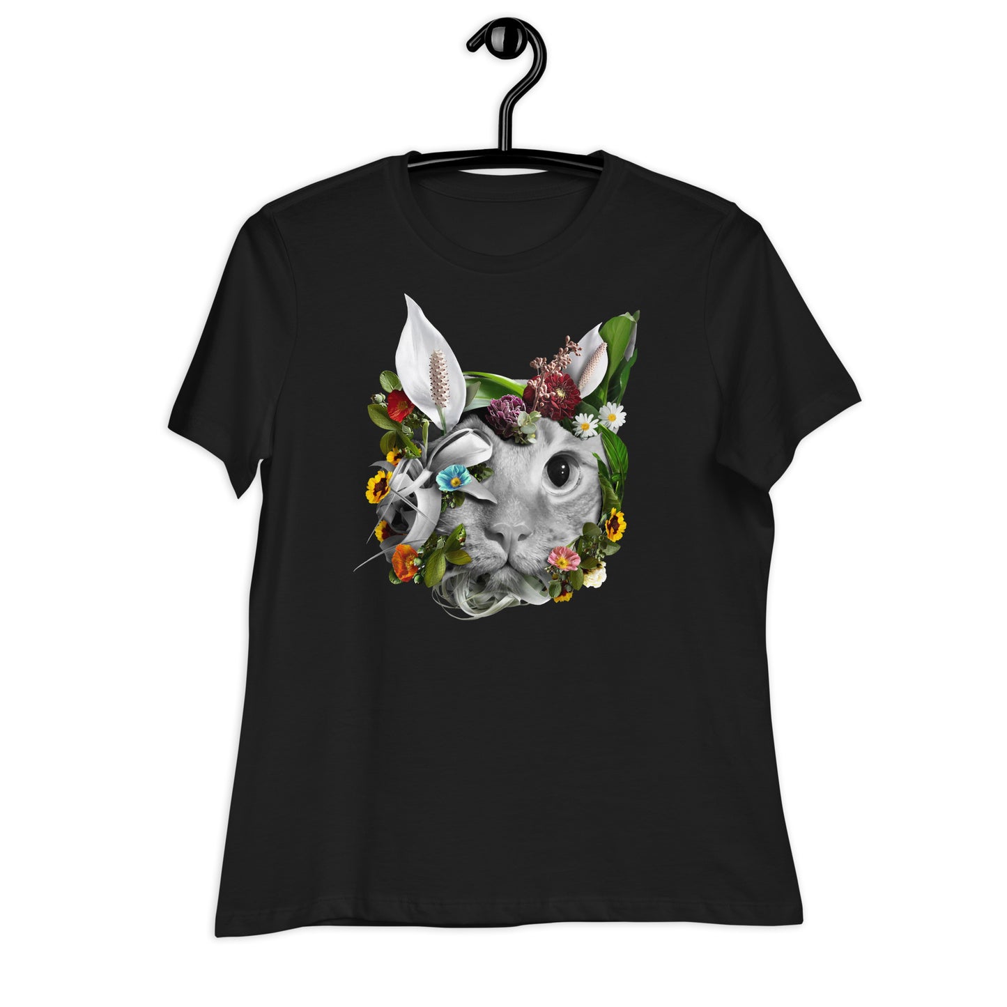 LADIES - Floral Cat
