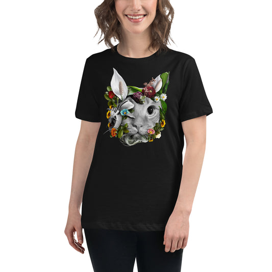 LADIES - Floral Cat